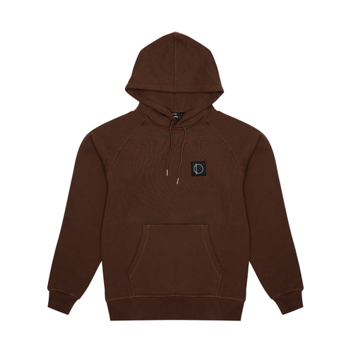 mirror society brown hoodie